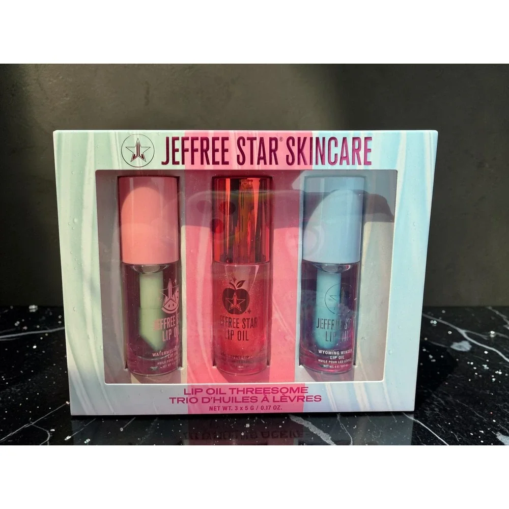 Jeffree Star Skincare - Lip Oil Threesome - 3 Lip Oils! 1 limited edition! *NIB*